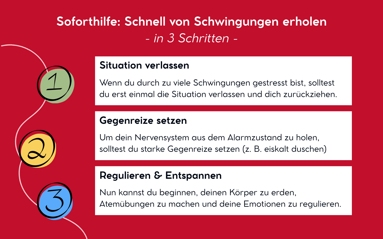 soforthilfe-bei-zu-vielen-schwingungen 3-Schritte-Soforthilfe, um sich von Schwingungen zu erholen - für Hochsensible