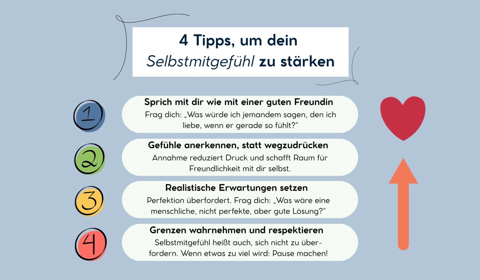 4 Tipps, um als HSP dein Selbstmitgefühl zu stärken