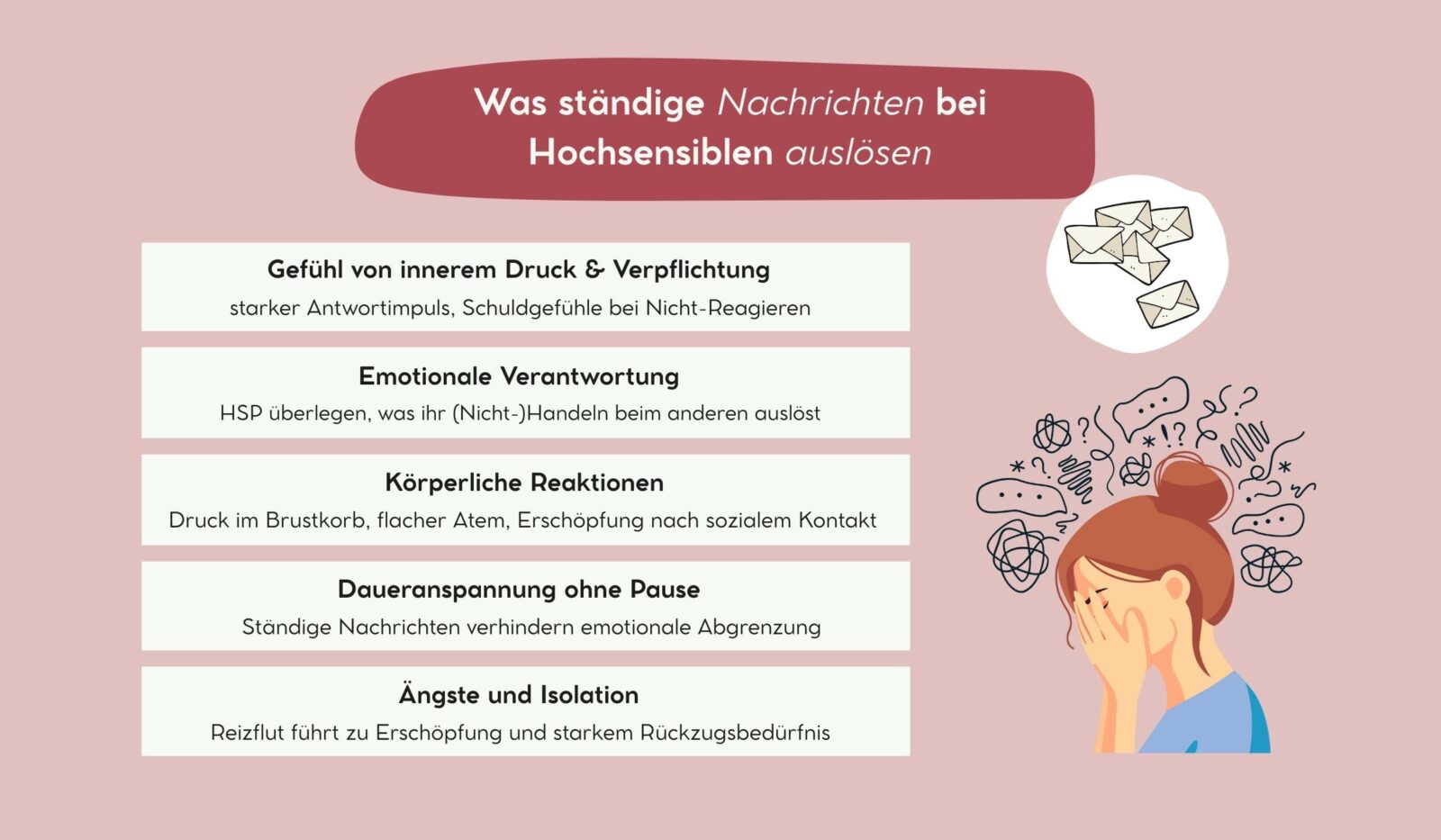 Was ständige Nachrichten bei Hochsensiblen auslösen