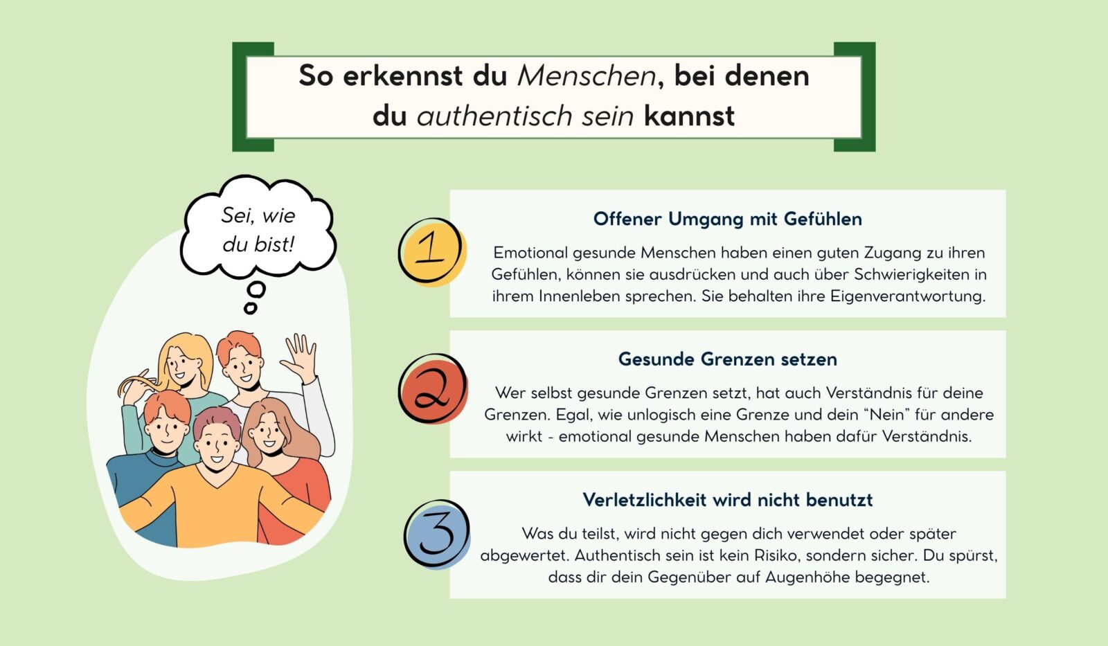 So erkennst du Menschen, bei denen du authentisch sein kannst