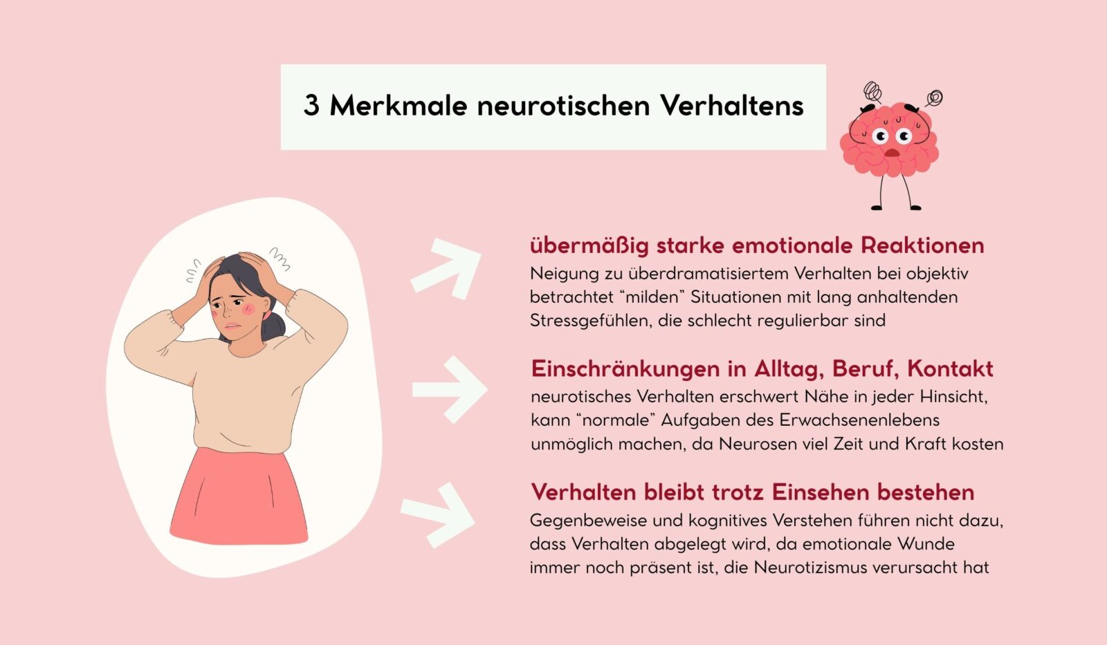 3 Merkmale neurotischen Verhaltens bei Menschen mit Hochsensibilität