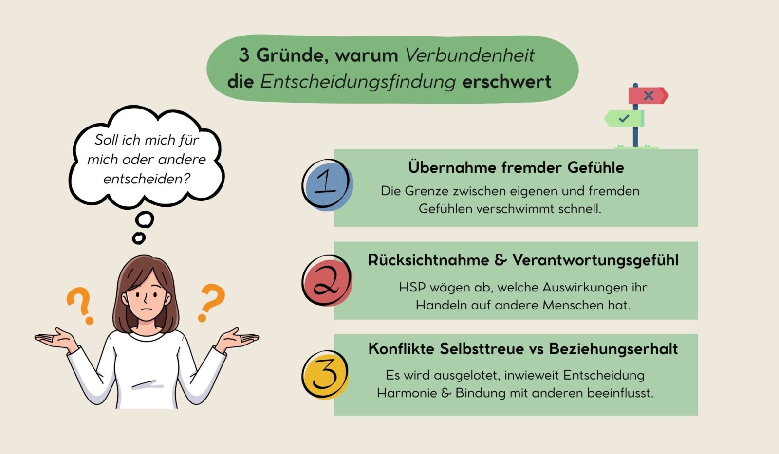 3 Gründe, warum Verbundenheit mit anderen Menschen die Entscheidungsfindung erschweren kann
