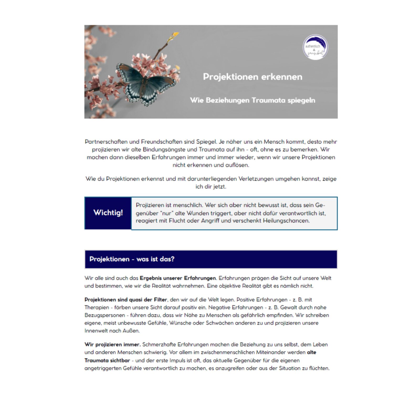 projektionen-erkennen-hochsensibel Projektionen erkennen: Wie Beziehungen Traumata bei Menschen mit Hochsensibilität spiegeln