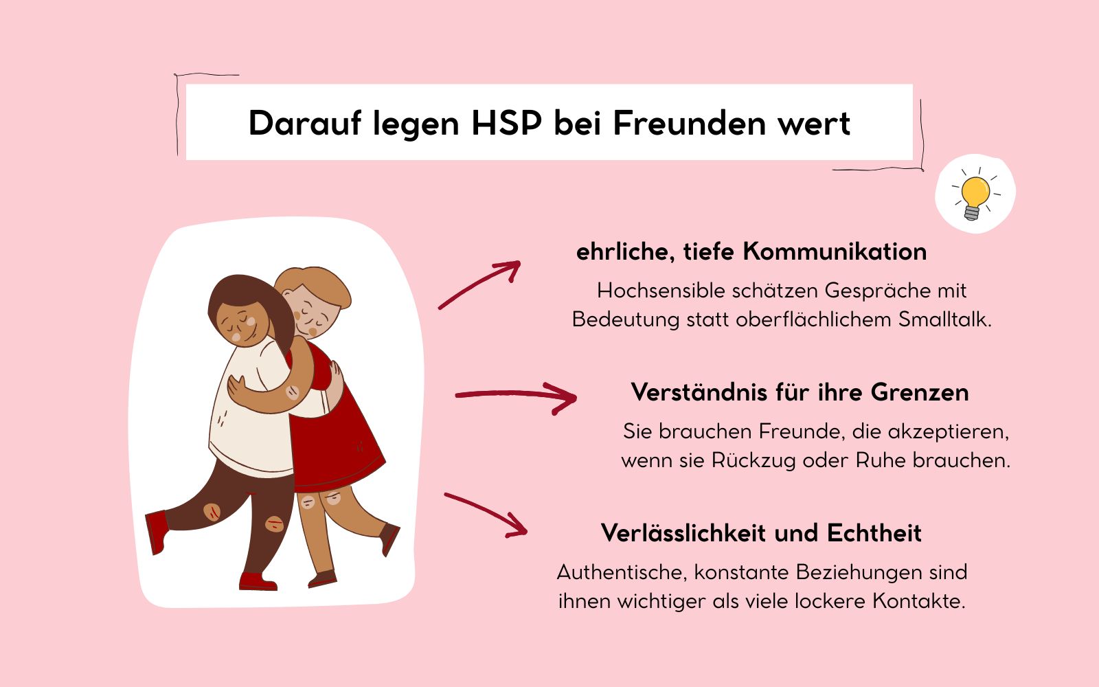 Darauf legen Hochsensiblen bei Freunden Wert