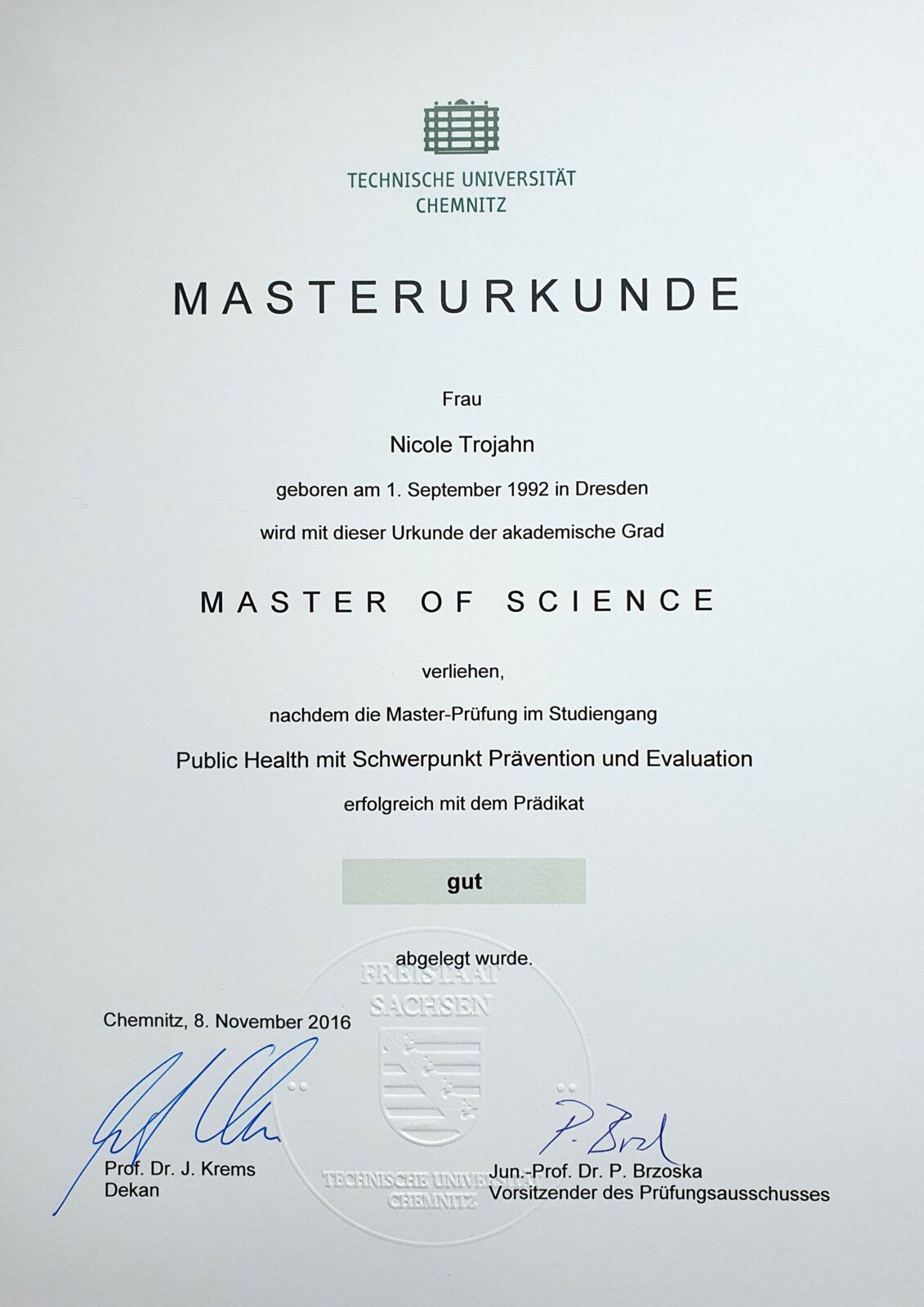 Master Gesundheitswissenschaften Nicole Trojahn, Beratung für Hochsensible