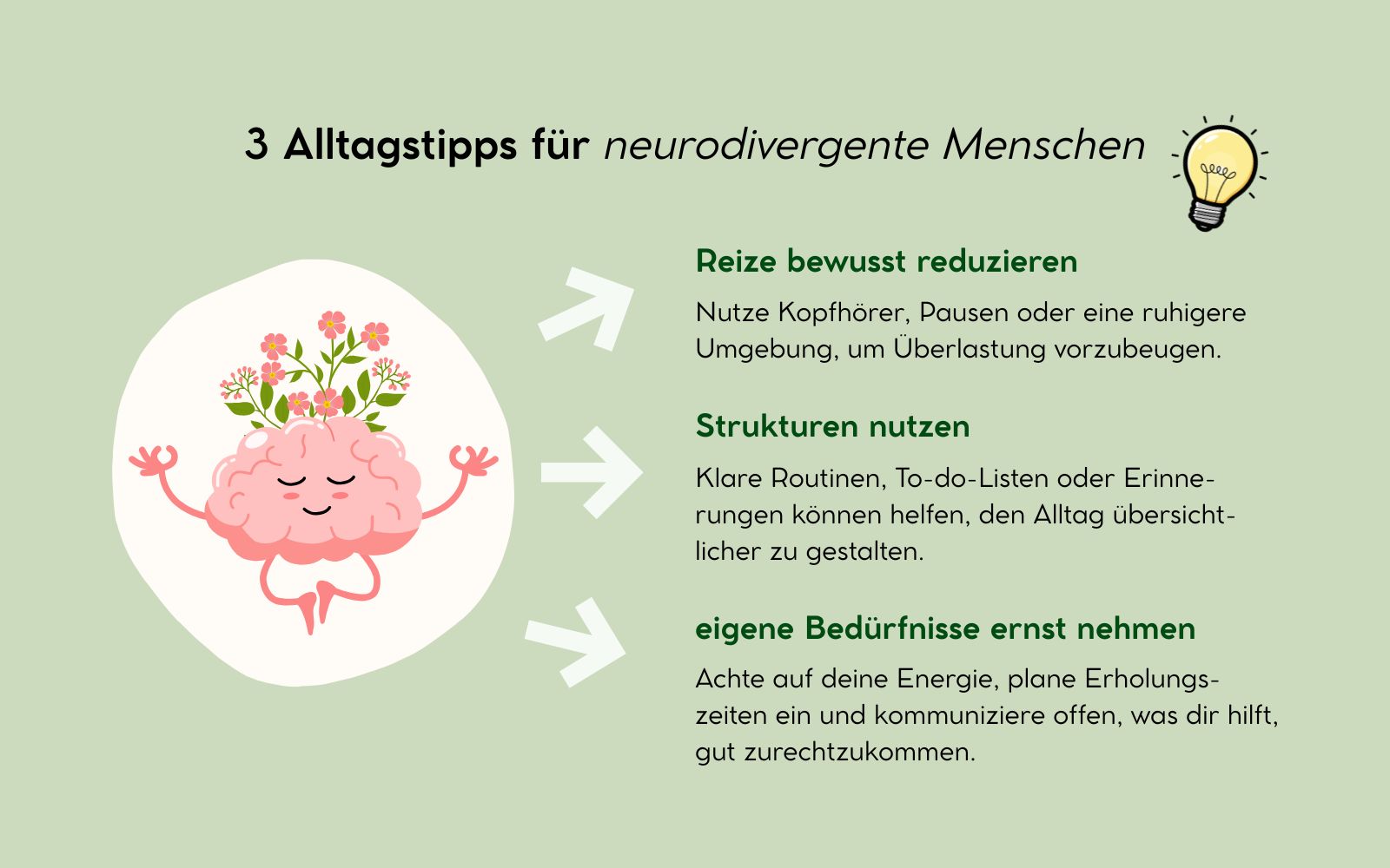3 Alltagstipps für neurodivergente Menschen, Nicole Trojahn