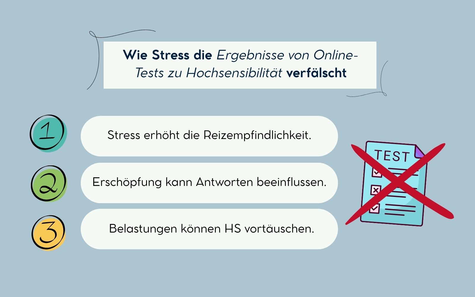 wie Stress die Ergebnisse von Online-Tests zu Hochsensibilität verfälscht, Nicole Trojahn
