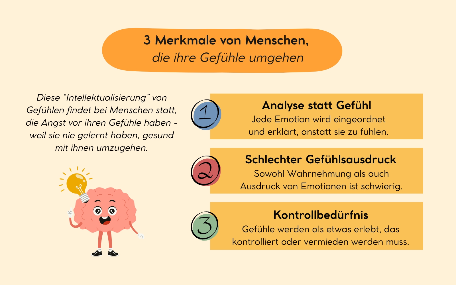 3 Merkmale von Menschen, die ihre Gefühle umgehen und sie intellektualisieren, Nicole Trojahn