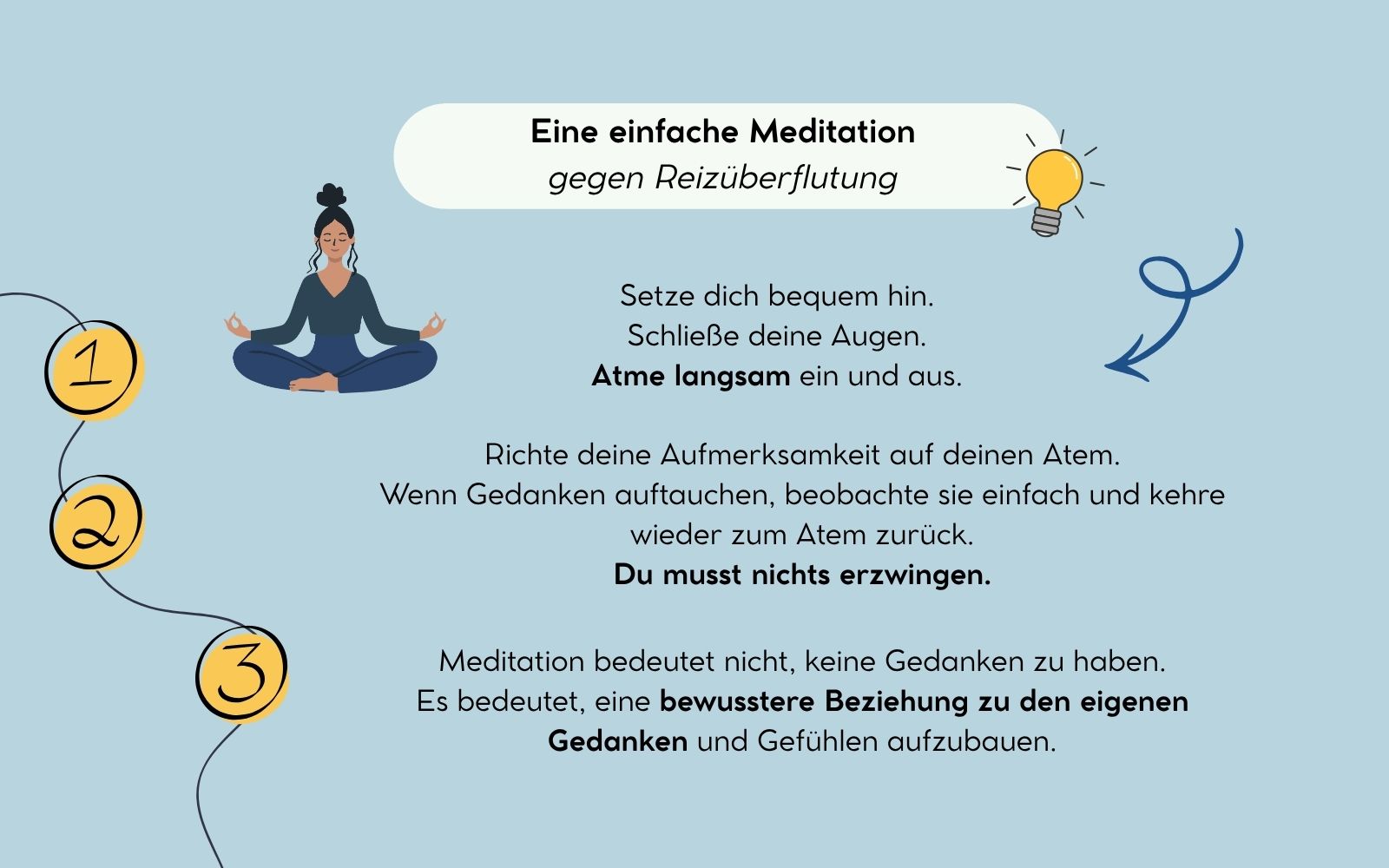 Energiearbeit für HSP: Eine einfache Meditation gegen Reizüberflutung, Nicole Trojahn
