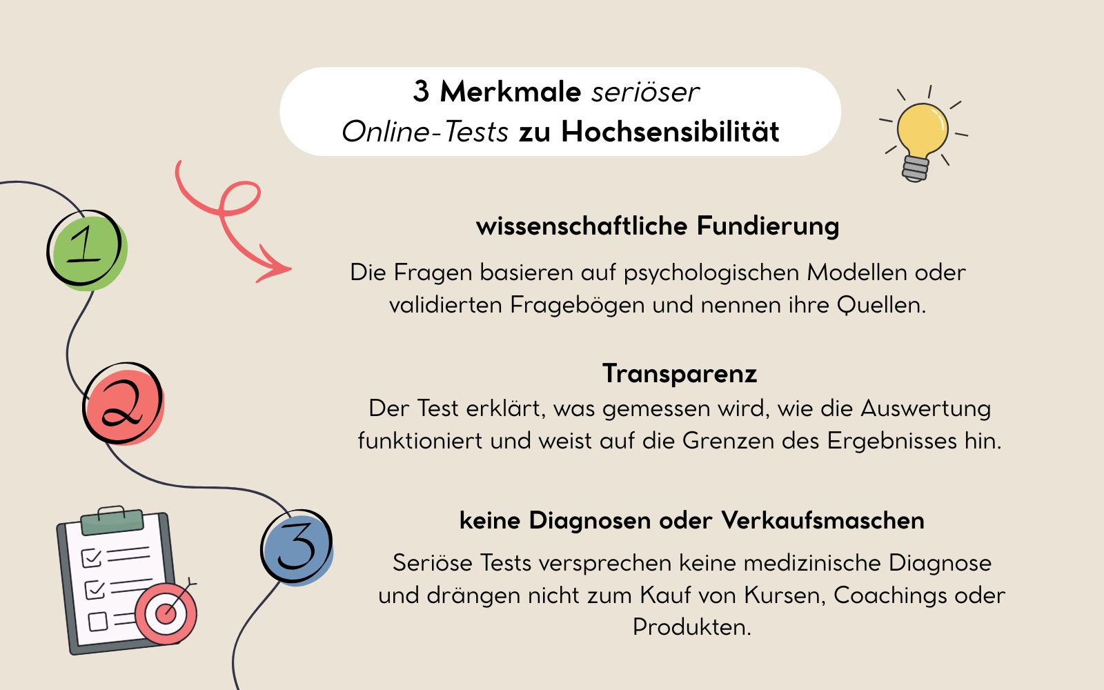 3 Merkmale seriöser Online-Tests zu Hochsensibilität, Nicole Trojahn