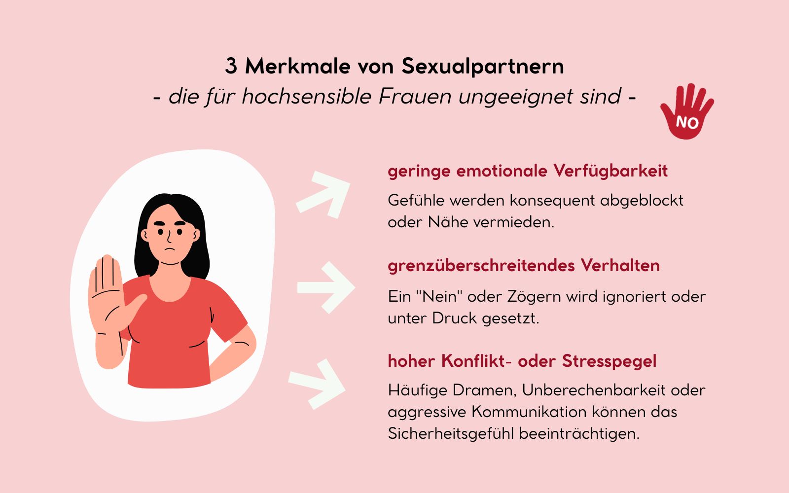 3 Merkmale von Sexualpartnern die für hochsensible Frauen ungeeignet sind