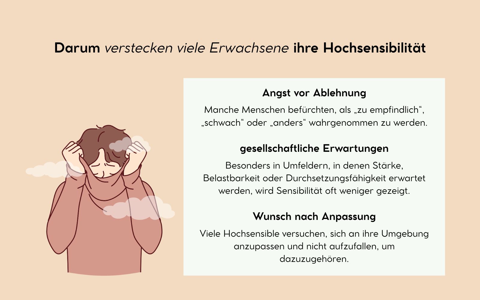 darum verstecken viele Erwachsene ihre Hochsensibilität, Nicole Trojahn