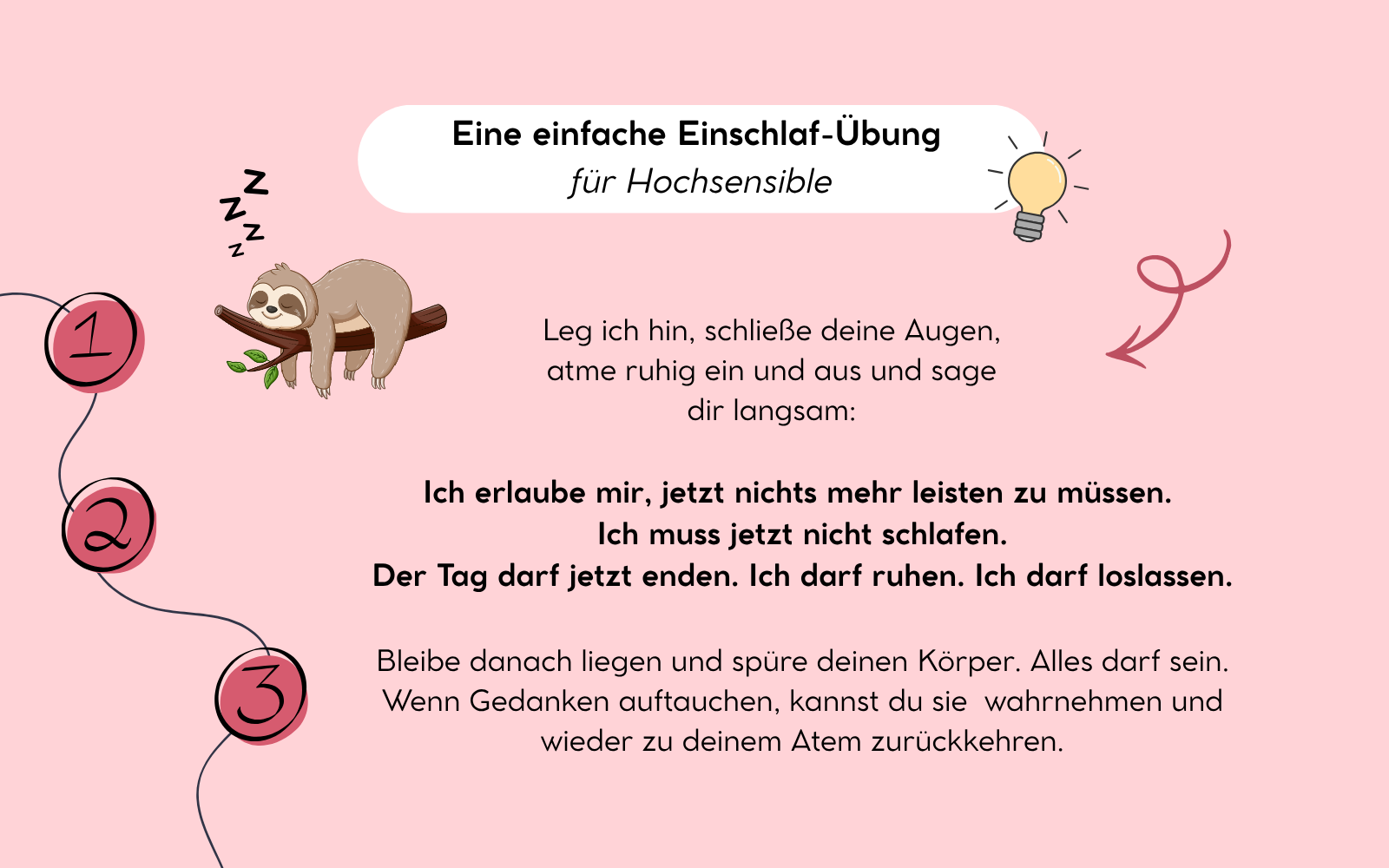 Einfache Einschlafübung für Menschen mit Hochsensibilität, Nicole Trojahn