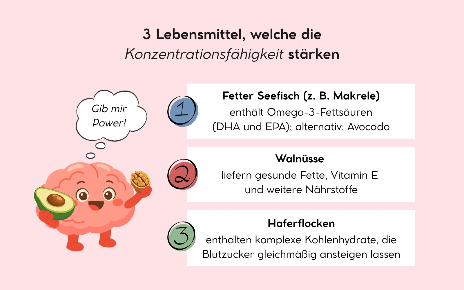 3 Lebensmittel, welche die Konzentrationsfähigkeit bei Hochsensiblen stärken, Nicole Trojahn