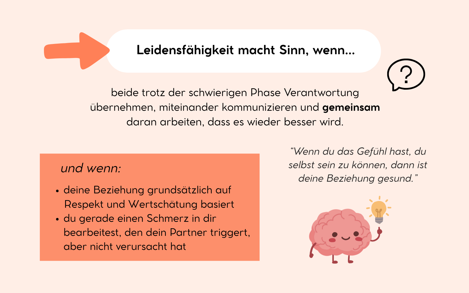 Leidensfähigkeit macht in hochsensiblen Beziehungen Sinn, wenn..., Nicole Trojahn